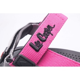 Sandalias Lee Cooper Jr. LCW-22-34-0951K negro rosado 16