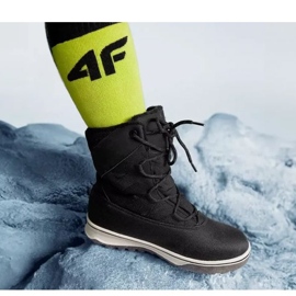 Botas de invierno para niños 4F Jr 4FJAW22FSBSF005-20S negro 14