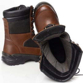 Trekking táctico de cuero-M-Miśli Pollonus Brown 6-0133-001 marrón marrón 5