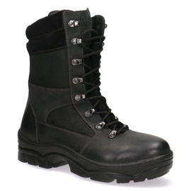 Pollonus Trekking táctico de cuero myśliwskie pollono negro 6-0128-001 muflon 5
