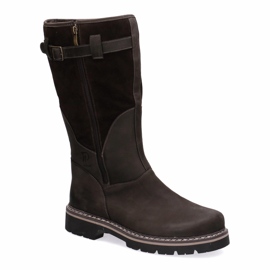 Pollonus Botas tácticas duraderas-myśliwskie cuero baribal pollono marrón 6-0104-001 9