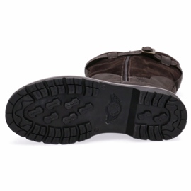Pollonus Botas tácticas duraderas-myśliwskie cuero baribal pollono marrón 6-0104-001 7