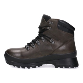 Pollonus Zapatos de trekking, cuero táctico polonus 6-0126-002 bisonte marrón 3
