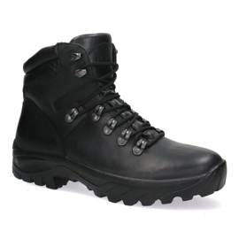 Zapatos de caza duraderos, zapatos de trekking en las montañas negras de Pollonus 6-0127-001 Knieja negro negro 1 Zapatos de caza duraderos, zapatos de trekking en las montañas negras de Pollonus 6-0127-001 Knieja negro negro 1