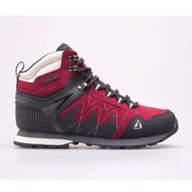 Botas Bergson Para Caminar En Tubkal Mid Burgundy rojo 13