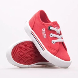 Zapatillas Big Star Jr JJ374167 rojo 10