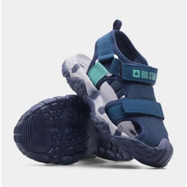 Sandalias Big Star NN374236 azul 9