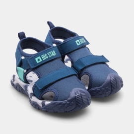 Sandalias Big Star NN374236 azul 10