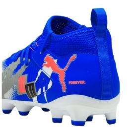 Puma Future 8 Match Forever FG/AG 108435 01 Zapatos de fútbol azul 2