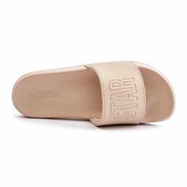 Chanclas de espuma para mujer Big Star OO274043 Beige 1