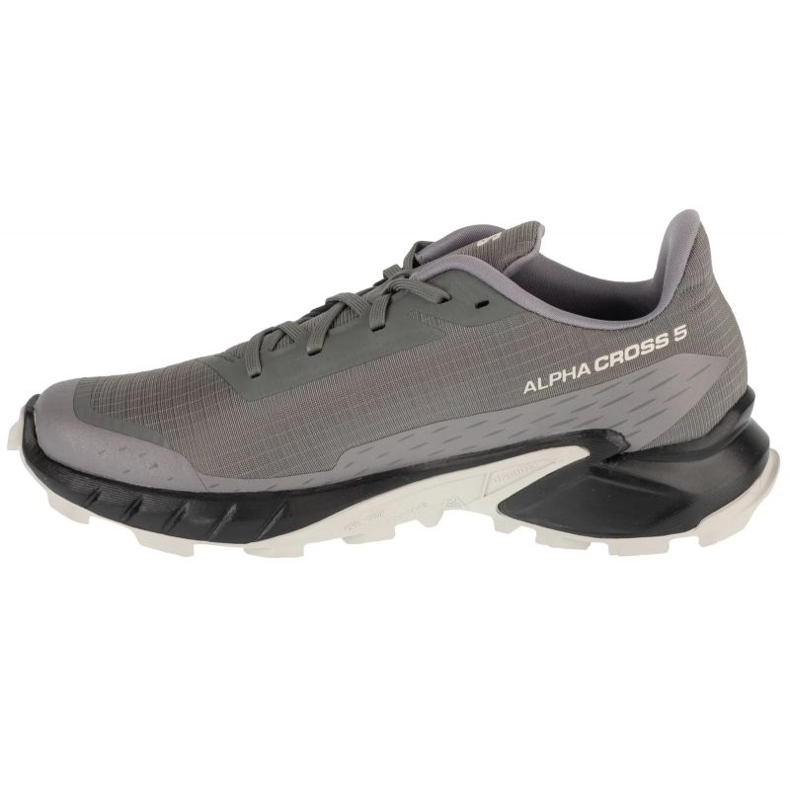 Salomon Alpharacross 5 473133 zapatos para correr gris 1