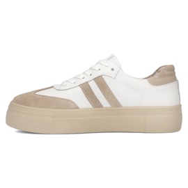 Filippo DP6841/24 zapatillas de cuero blanco 4