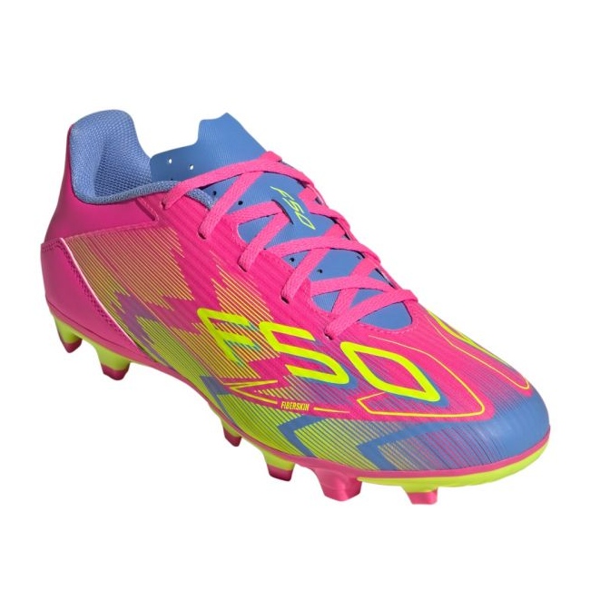 ADIDAS F50 CLUB FG/MG JH6420 Zapatos de fútbol rosado 1 ADIDAS F50 CLUB FG/MG JH6420 Zapatos de fútbol rosado 1