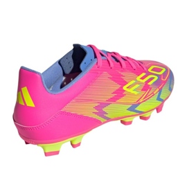 ADIDAS F50 CLUB FG/MG JH6420 Zapatos de fútbol rosado 2