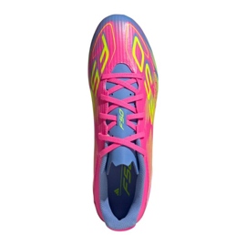 ADIDAS F50 CLUB FG/MG JH6420 Zapatos de fútbol rosado 3