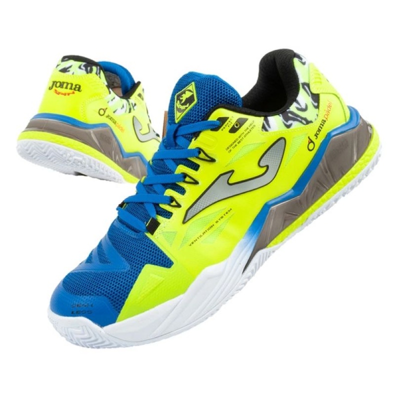 Zapatos para Padla Joma Spin Men 2509 Tspins2509om amarillo 1