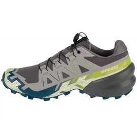 Salomon Speedcross 6 L47810900 zapatillas para correr gris 1