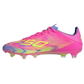 Adidas F50 Pro FG/MG JH6419 Pink Football Shoes rosado 1