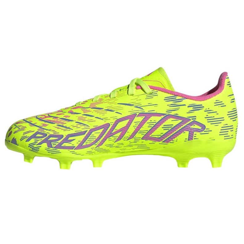 ADIDAS Predator League FG/MG ID3748 Zapatos de fútbol amarillo 1