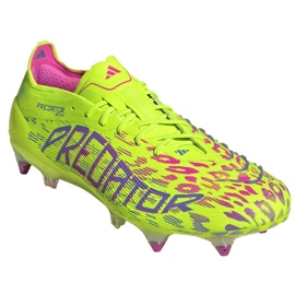 ADIDAS Predator Elite SG ID3851 Zapatos de fútbol amarillo 3