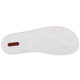 Zapatillas de zapatillas Rieker 52824-60 zapatos beige 3