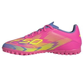 ADIDAS F50 CLUB TF 7208 JP7208 Zapatos de fútbol rosado 1