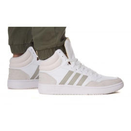 Zapatos adidas Hoops 3.0 Mid M HP7940 blanco 3