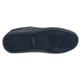 KOMODO Zapatos de cuero para hombres casuales 933/2 azul marino 6