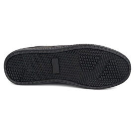 KOMODO Zapatos de cuero para hombres casuales 933/2 negro 6