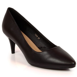 Bombas tacones altos negro W Sergio Leone 6