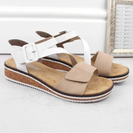 Cómodas sandalias combi Rieker W RKR678 5