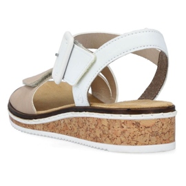 Cómodas sandalias combi Rieker W RKR678 9