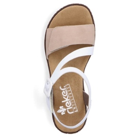 Cómodas sandalias combi Rieker W RKR678 10