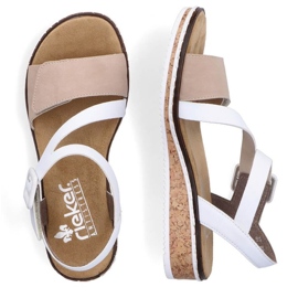Cómodas sandalias combi Rieker W RKR678 15