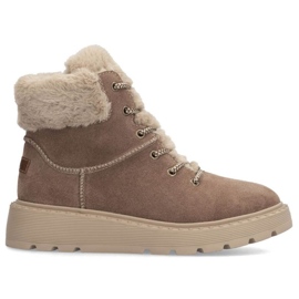 Botines Rieker 70402-24 beige con pelo 17