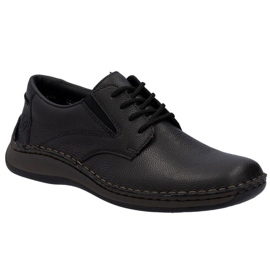 Zapatos para hombres rieker 05211-00 negro 12