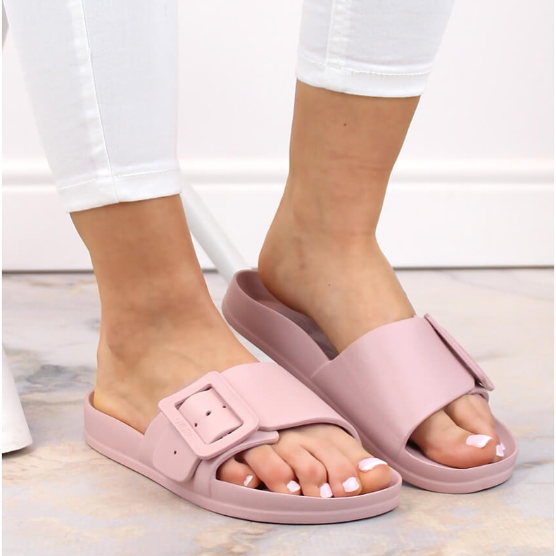 Chanclas de playa mujer rosa espuma Big Star FF274A387 rosado 1
