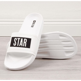 Chanclas piscina hombre blancas Big Star DD174700 blanco 4