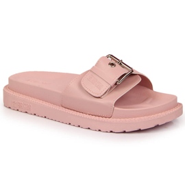 Zapatillas rosa Big Star en plataforma JJ274A308 2