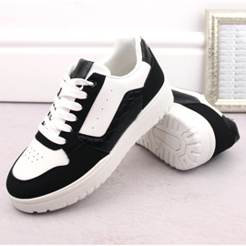 Zapatillas deportivas de mujer panda blanco y negro McBraun 23263 6