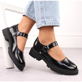 Zapatos mujer charol negro Vinceza 62179 2