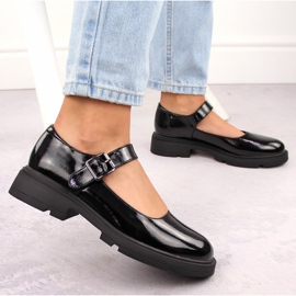Zapatos mujer charol negro Vinceza 62179 3