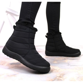 Botas de nieve impermeables con cremallera News W EVE181A negro 12