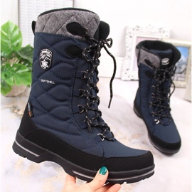 Botas de nieve impermeables American Club W AM516C azul 16
