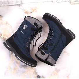 Botas de nieve impermeables American Club W AM516C azul 17