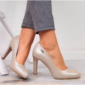 Zapatos de salón en el puesto Sergio Leone W SK3AC perla nude 10
