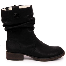 Botas con aislamiento de lana Rieker RKR174 negro 18