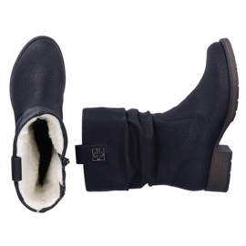 Botas con aislamiento de lana Rieker RKR174 negro 22