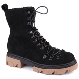 Botas aislantes de ante negro Vinceza W JAN255 9