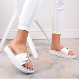 Chanclas plataforma Big Star W JJ274A309 INT1681C blanco 9